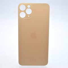 Задняя крышка iPhone 11 Pro Gold (с большим отверстием под камеру)