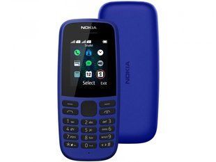Телефон NOKIA 105 DS 4th gen. (blue)