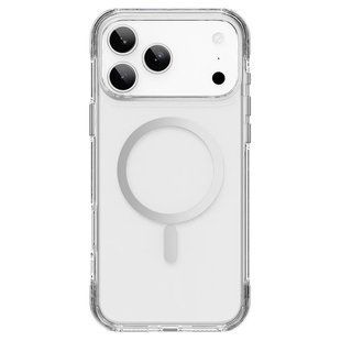 Прозрачный чехол накладка WiWu Titanium Case With MagSafe MCC-702 для iPhone 17 Pro Transparent