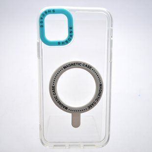 Чехол накладка с MagSafe Colored Ring Case для Apple iPhone 11 Turquoise