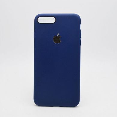 Чехол силикон TPU Leather Case iPhone 7 Plus/8 Plus Blue