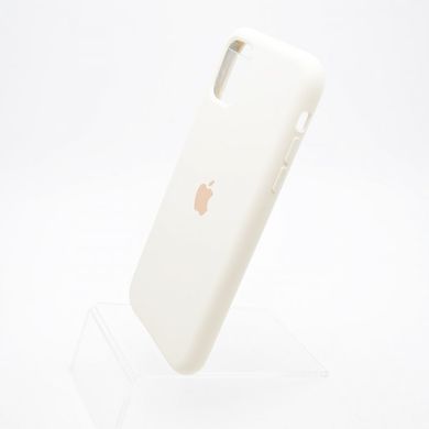 Чехол накладка Silicon Case для iPhone 11 Antique White Copy