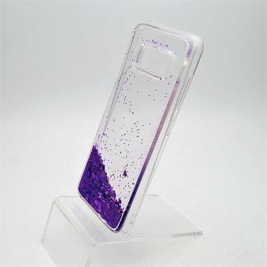 Чехол силикон Glitter Water for Samsung G950 Galaxy S8 Violet
