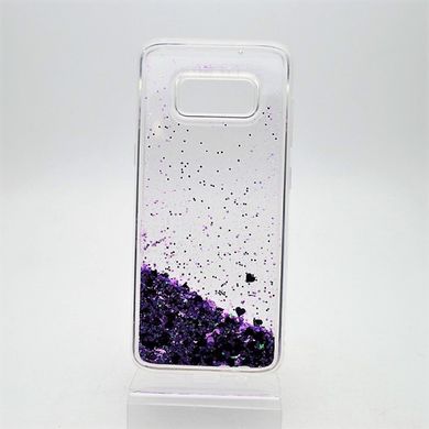 Чохол силікон Glitter Water for Samsung G950 Galaxy S8 Violet