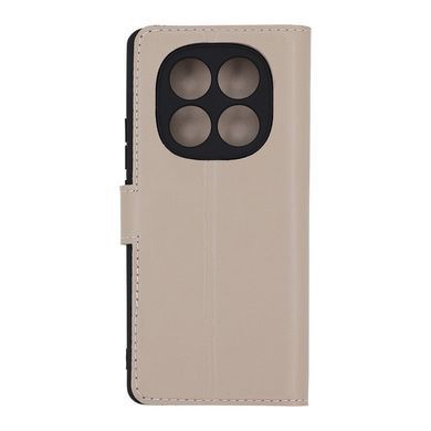 Чохол книжка Bring Joy для Xiaomi Redmi Note 14 Pro 4G Latte