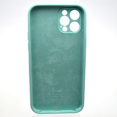 Силіконовий чохол накладка Silicon Case Full Camera для iPhone 12 Pro Max Ice Aquamarine