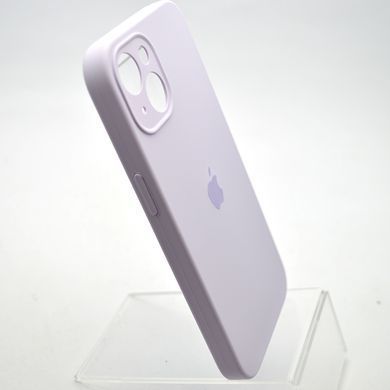 Силиконовый чехол накладка Silicon Case Full Camera для iPhone 15 Light Purple
