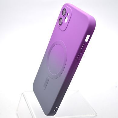 Чехол накладка с MagSafe Bright Case для Apple iPhone 11 Violet-Gray