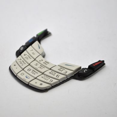 Клавіатура Nokia 6600 White HC