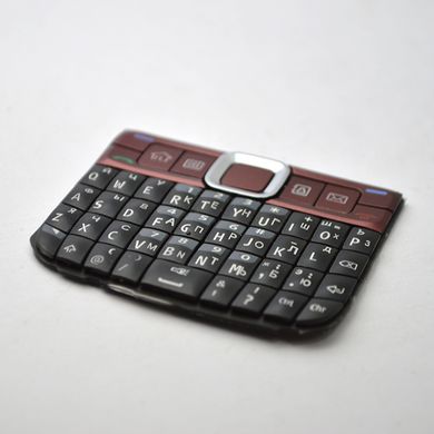 Клавіатура Nokia E63 Red Original TW