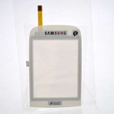 Сенсор (тачскрін) Samsung C3262 Champ Neo білий HC