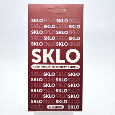 Захисне скло SKLO 3D для Oppo Reno 7 5G/Reno 7 Lite 5G/Reno 8 4G/Reno 8 Lite  Black/Чорна рамка