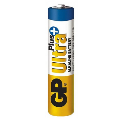 Батарейка GP Ultra Plus Alkaline 24AUP LR03 size AAA E92 1.5V (1 штука)