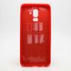Матовий чохол New Silicon Cover для Samsung J810 Galaxy J8 (2018) Red (C)
