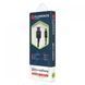Кабель USB Florence Technic Type-C 2m 3A Black (FL-2204-2-KT)