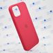 Чехол накладка Silicon Case для iPhone 12/12 Pro Rose red