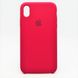 Чехол накладка Silicon Case для iPhone X/iPhone XS 5.8" Camellia Copy