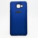 Чехол силикон TPU Leather Case Samsung A710 Galaxy A7 Blue тех. пакет