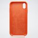 Чохол накладка Silicon Case для iPhone Xr New Apricol/Темно-помаранчевий