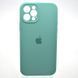 Силіконовий чохол накладка Silicon Case Full Camera для iPhone 12 Pro Max Ice Aquamarine