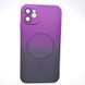 Чехол накладка с MagSafe Bright Case для Apple iPhone 11 Violet-Gray
