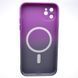 Чехол накладка с MagSafe Bright Case для Apple iPhone 11 Violet-Gray