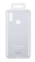 Чехол накладка Samsung A10s/EF-QA107TTEGRU - Clear Cover (Прозрачный)