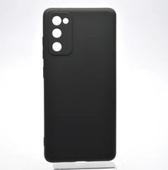 Чехол накладка Silicon Case Full Camera Samsung G780 Galaxy S20 FE Black