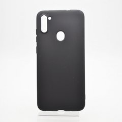 Чехол накладка Soft Touch TPU Case для Samsung A115 Galaxy A11 Black