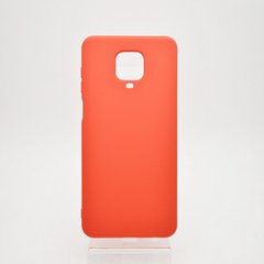 Чехол матовый Silicon Case Full Protective для Xiaomi Redmi Note 9S/Redmi Note 9 Pro Red