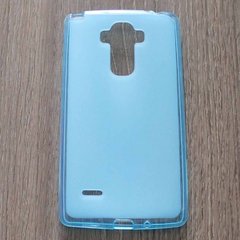 Чехол накладка Original Silicon Case LG H734 G4s Blue