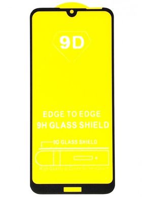 Защитное стекло Full Screen Full Glue 2.5D for Huawei Y7 2019 (0.33mm) Black тех. пакет