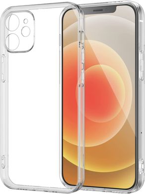 Чехол накладка Clear case camera Protection для iPhone 12 Pro Прозрачный