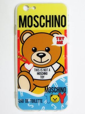 Чехол с мультяшными героями Moschino iPhone 6 Ready to Bear Multicolor
