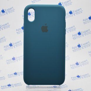 Чехол накладка Silicon Case для iPhone XR 6.1" Mist blue