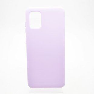Чехол матовый Silicon Case Full Protective для Samsung A31 2019 Lilac