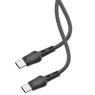 Кабель ANSTY Z-024-PT Type-C to Type-C 20W 5A 1M Черный