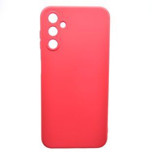 Чехол накладка Silicon Case Full Cover для Samsung A14 Galaxy A145 Hot Pink