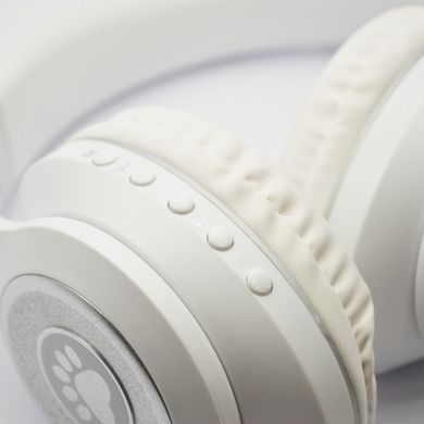 Наушники Bluetooth с кошачьими ушками TUCCI CT930 LED White