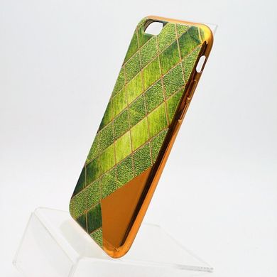 Чехол силикон "Ромб" for iPhone 6/6S Green
