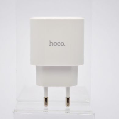 Блок питания (адаптер) Hoco C95A Lineal (Type-C PD20W / USB QC3.0) White