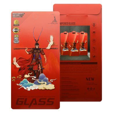 Защитное стекло Monkey King ESD RED Glass для Apple iPhone 17 Pro