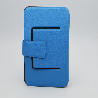 Чехол универсальный для телефона CMA Book Cover 5.5" дюймов Blue (L)