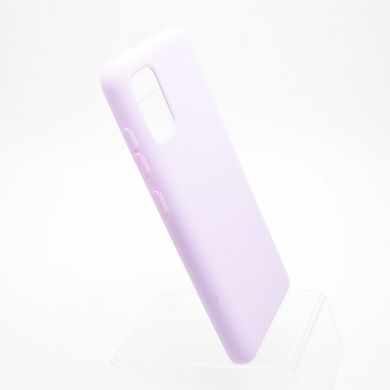 Чехол матовый Silicon Case Full Protective для Samsung A31 2019 Lilac