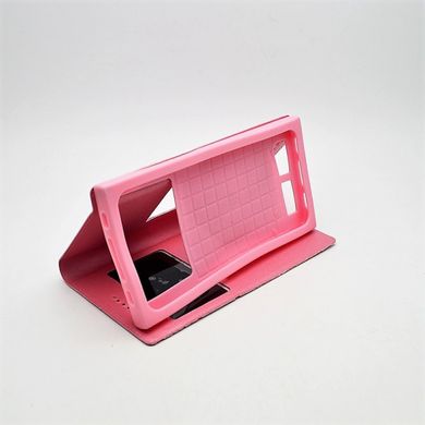 Чехол универсальный для телефона CMA Book Cover Soft Touch Windows 5.7" дюймов/XXL стразы Pink