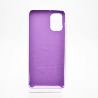 Чехол матовый Silicon Case Full Protective для Samsung A31 2019 Lilac