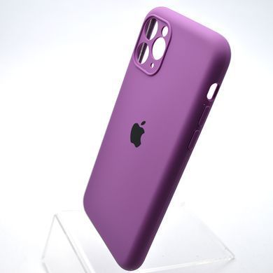 Силіконовий чохол накладка Silicon Case Full Camera для iPhone 11 Pro Purple