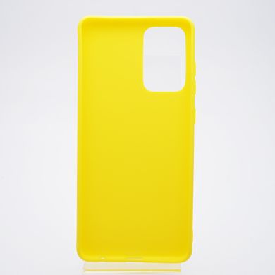 Чехол силиконовый защитный Candy для Samsung A725 Galaxy A72 Желтый