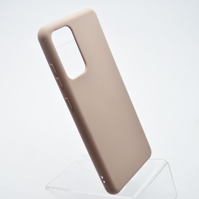 Чохол накладка Silicon Case Full Cover для Samsung A525/A526/A528 Galaxy A52/A52s/A52 5G Pink Sand/Бежевий