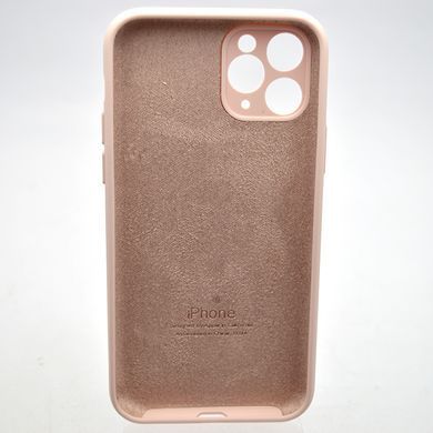 Силіконовий чохол накладка Silicon Case Full Camera для iPhone 11 Pro Gray Pink